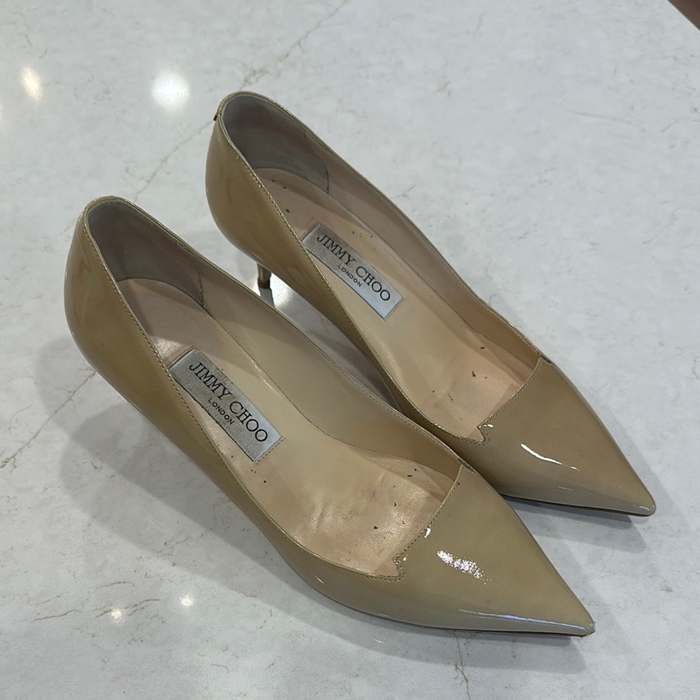 Jimmy Choo Beige Women's Pumps